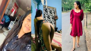 Newly Wed Lankan Petite Wife Shared with Ex BF – Viral Xxx Lankan