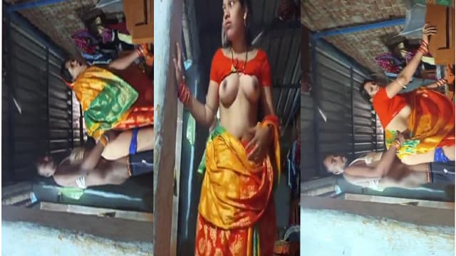 Village Bhabhi Doggy Fucking Neighbour  – Indian Jija Sali Sex